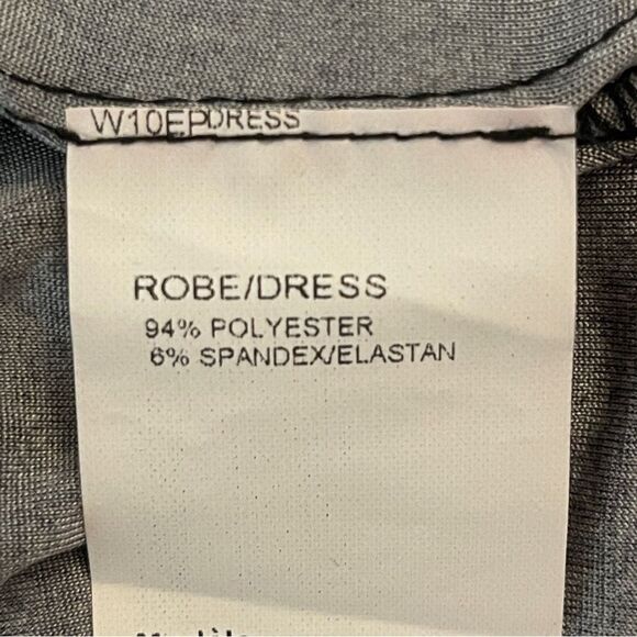 Joseph Ribkoff Womens Knee-Length Dress Ruched Abstract Purple Gold Black Size 6 - Picture 4 of 6